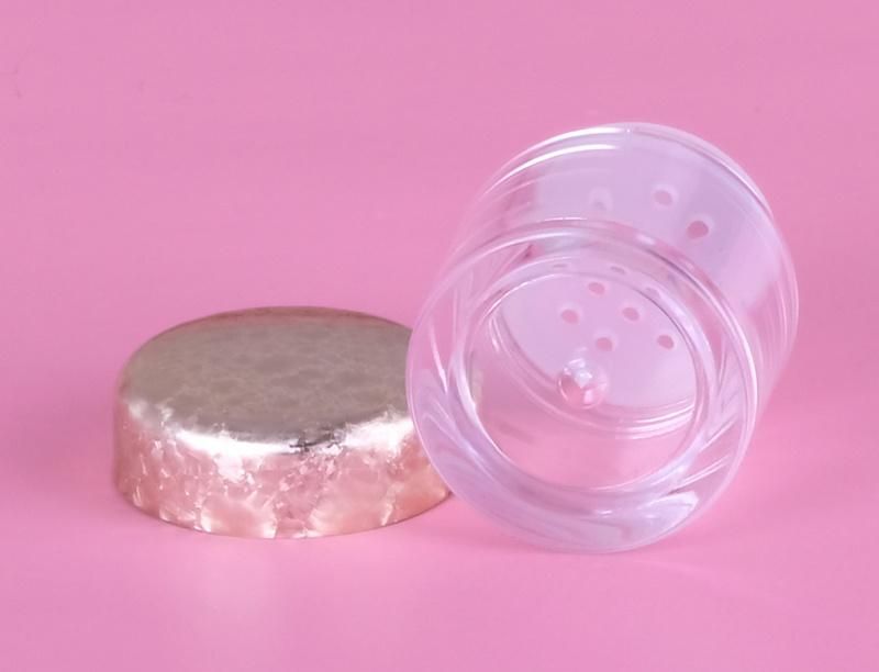 China Supply Empty Plastic Transparent Loose Powder Box for Loose Powder Acrylic Powder