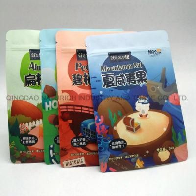 Printing Paper Stand up Zipper Bags for Hazelnut/Almod/Macadamia Nut/Pecan