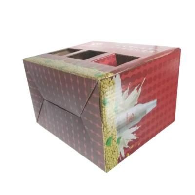 E Flute Corrugated Counter Display Food Paper Box