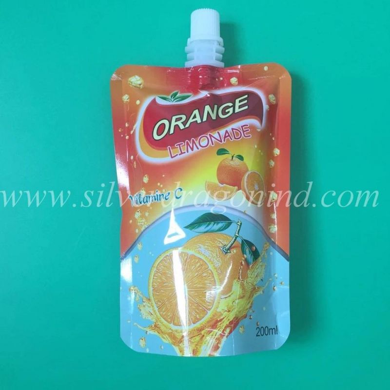 Plastic Stand up Spout Pouch with Washing Liquid (500g)