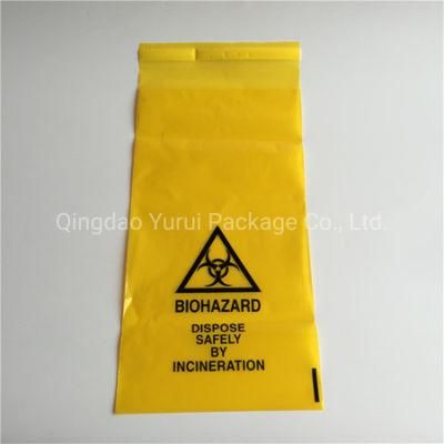 Disposable Message Custom Plastic PP Autoclave Medical Biohazard Garbage Trash Bags for Hospital