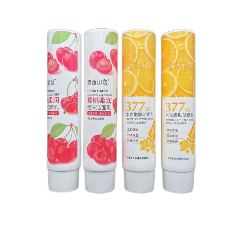 250ml 300ml UV Printing Personal Care Lotion Packaging Five Layers Plastic Tube