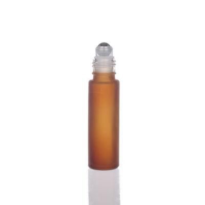 10ml Cheapest Roll on Essential Oil Glass Bottle with Metal or Plastic Cap Free Sample