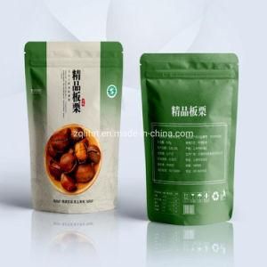 Food Grade Customized Printed Foil Laminated Resealable Mylar Ziplock Doypack Tea Powder Packaging Stand up Bag