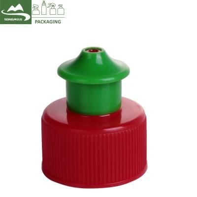 28/410 Plastic Push Pull Cap for Dish Washing