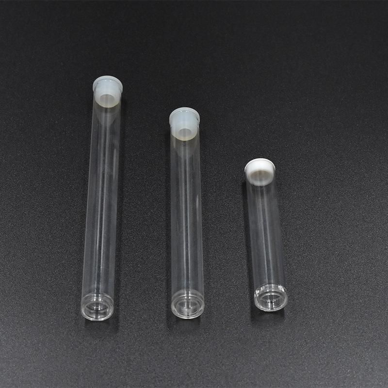 Custom Clear Plastic Vape Cartridge Battery Packaging Plastic Tube