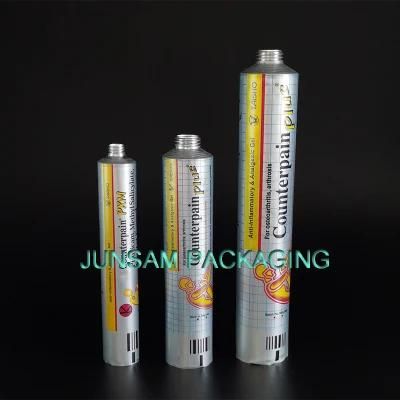 OEM ODM Aluminum Collapsible Cosmetic Packing Soft Printing Tube Offset Printing Eco Materials