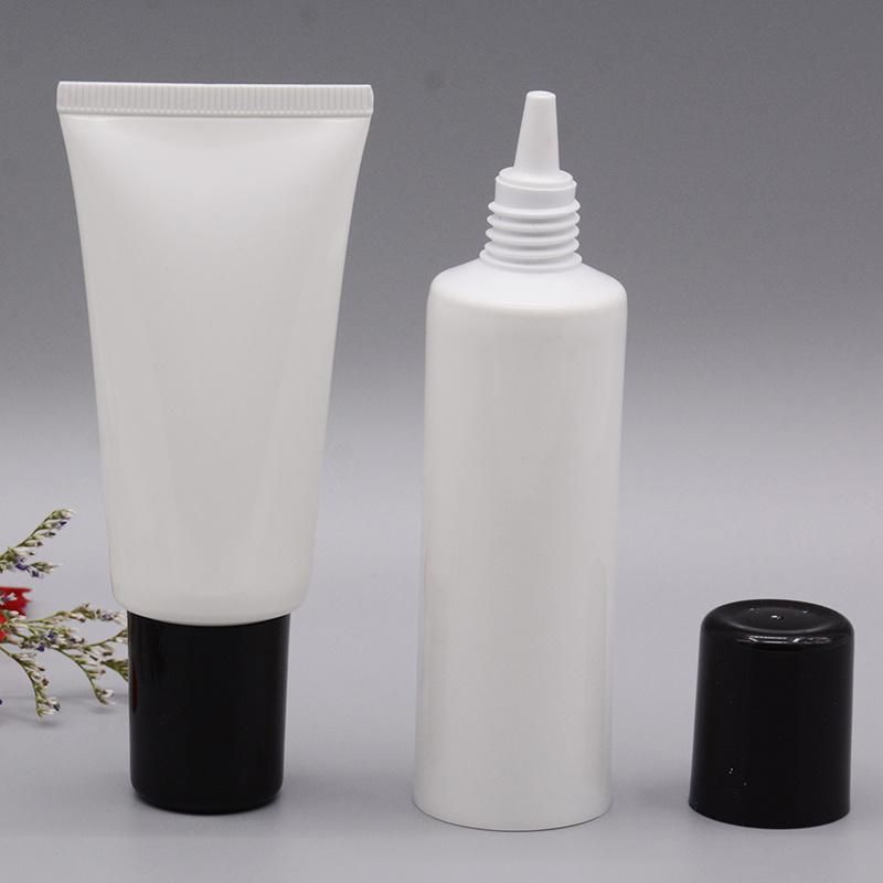 Sunscreen Tube UV Protect Long Nozzle Squeeze Cosmetic Packaging Tube