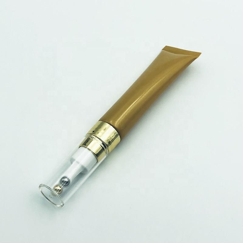 Cosmetic Tubes with Removable 2 Stainless Steel Roller Ball Applicator