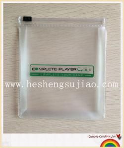 Custom Frosted Zipper PVC Bag (YJ-B037)