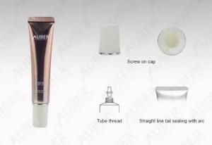 D19mm Gradient Rose Gold Nozze Squeeze Tube Cosmetic Packaging Wholesale