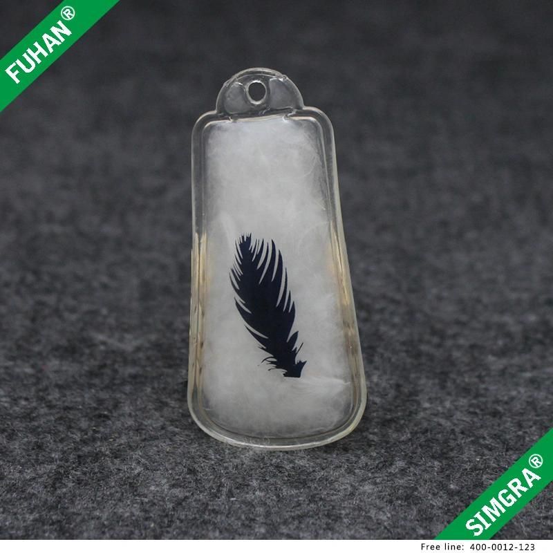 Garment Accessory PVC Down Feather Filling Hang Tag Down Jacket