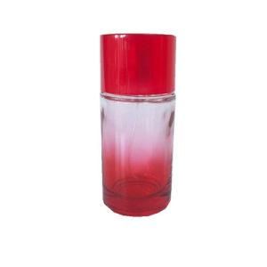 100ml Cylindrical Perfume Bottle Cosmetic Spray Bottle Glass Empty Bottle Perfume Lid