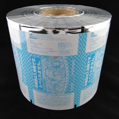 Transparent Plastic Printing Roll for Food Bag Pouch
