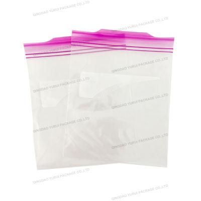 LDPE Plastic Zipper Bag Kitchen Use