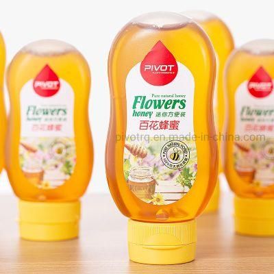 100g Small PP Plastic Squeeze Honey Bottle with Flip Cap