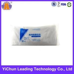 Clear Plastic Customized Windowed Gauze Medical Packaging Bag