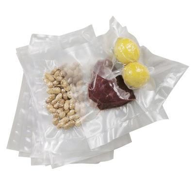 Wholesale Stock Food Grade Embossed Vacuum Seal Pouch Food Nylon Packaging Bag Pouch