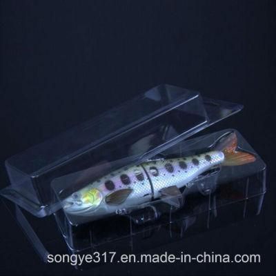 PVC Clear Swimming Robot-Fish Blister Tray with Cover