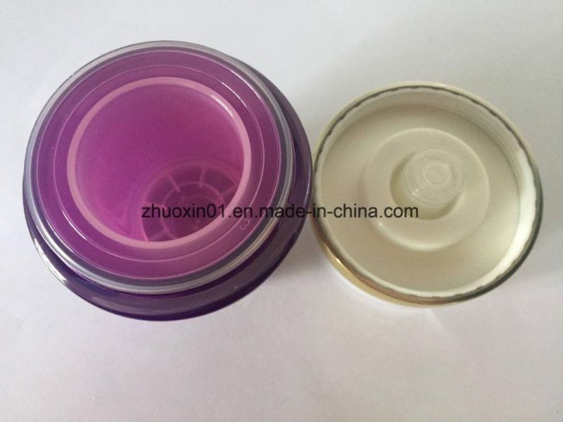 Hot Selling Cosmetic Jar Cone Acrylic Skin Care Packaging Jar