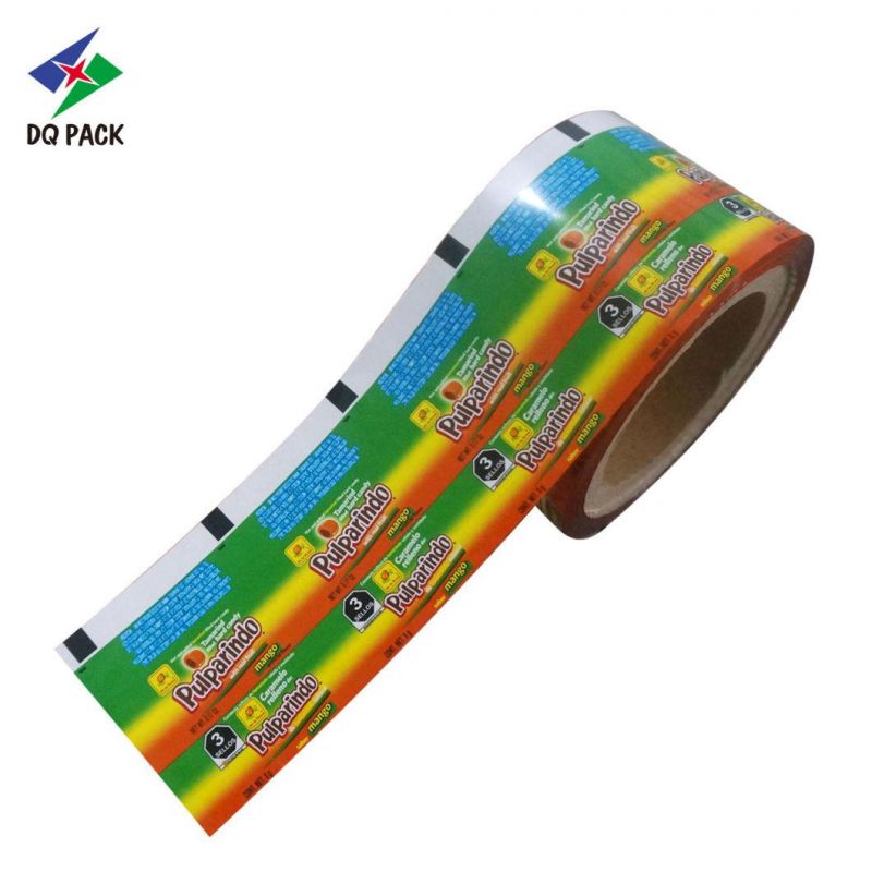 Metallized Film Customized Opaque Laminated Material Packaging Film Roll Film for Food