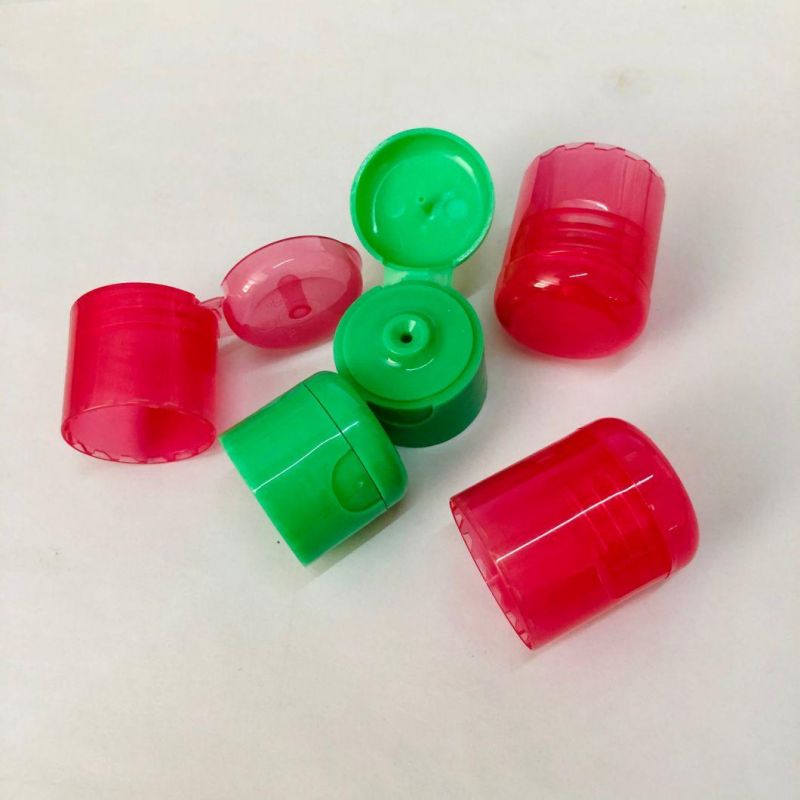 Factory Cheap Price Various Sizes Non Spill Liquid Detergent Bottle Using 24mm Plastic Flip Top Cap Lids