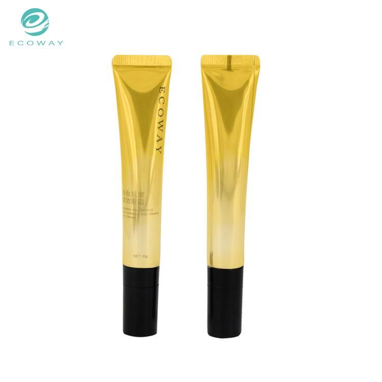 Different Colors of Black Plastic Flap Cover Eye Cream Tube