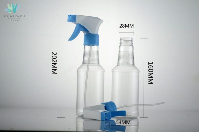 250ml Plastic Pet Scissors Shaped Bottle with Trigger