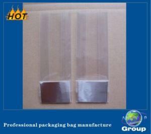 Clear BOPP Square Bottom Bag with Sliver Bottom (ASP-026)