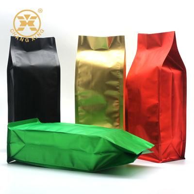 Custom Foil Food Grade Flat Bottom Pouch Printing Plastic Packaging for Snack