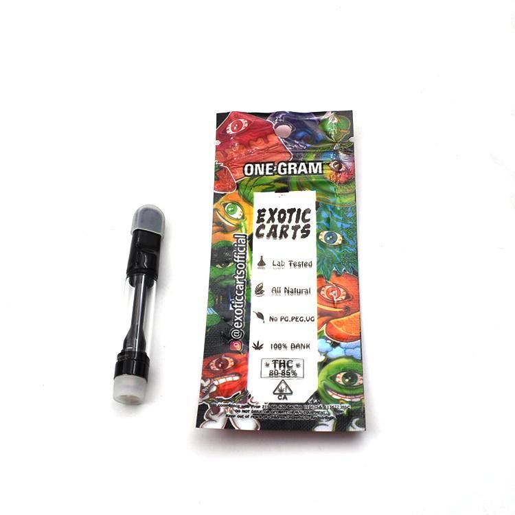 Custom Printed Atomizer Mylar Child Resistant Packaging Bag with Ziplock