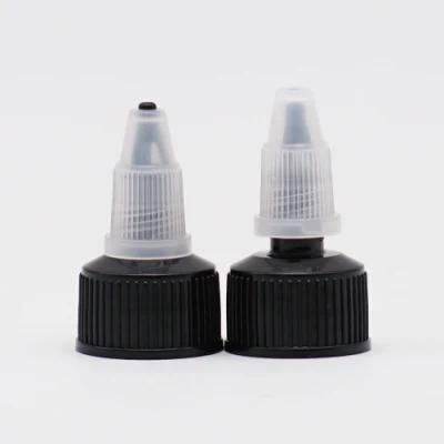 18mm Make up Bottle Caps Long Nozzle Solid Plastic Caps