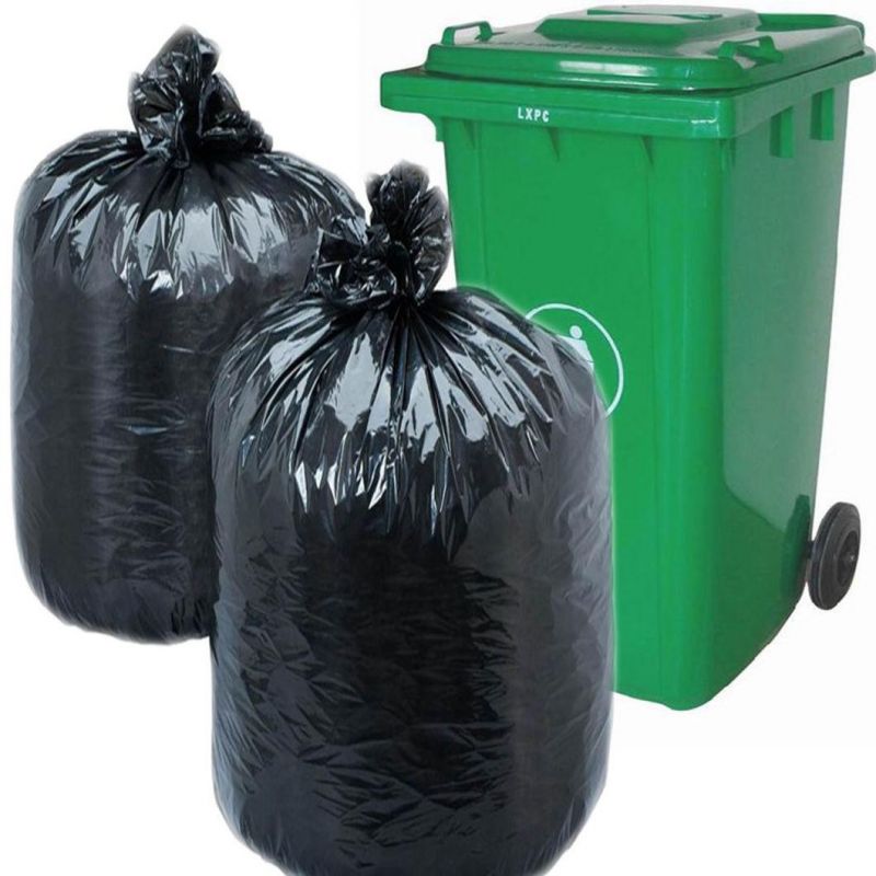 LDPE Poly Trash Plastic Garbage Bag on Roll