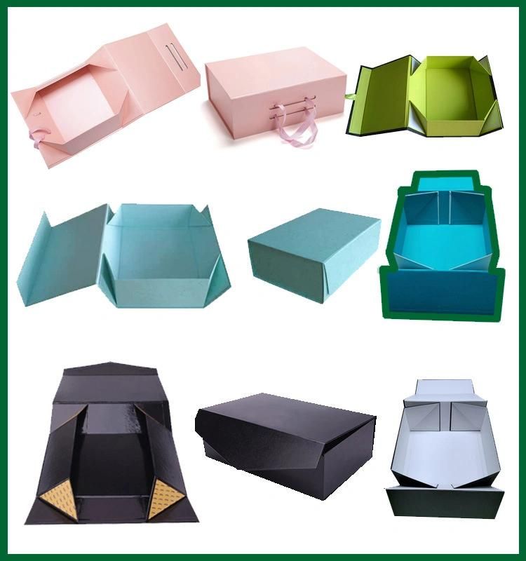 New Customized Cardboard Luxury Gift Packaging Foldable Paper Box 2020