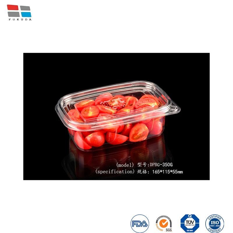 Customized Fresh Fruit Plastic Anti-Theft Box with Lid
