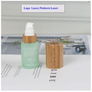 30ml 50ml 60ml 80ml100ml120ml Bamboo and Wood Cover Glass Emulsion Bottle Spray Bottle Perfume Bottle Sample Bottle