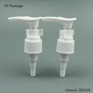 20/410 White Plastic Clip Lock Lotion Pump