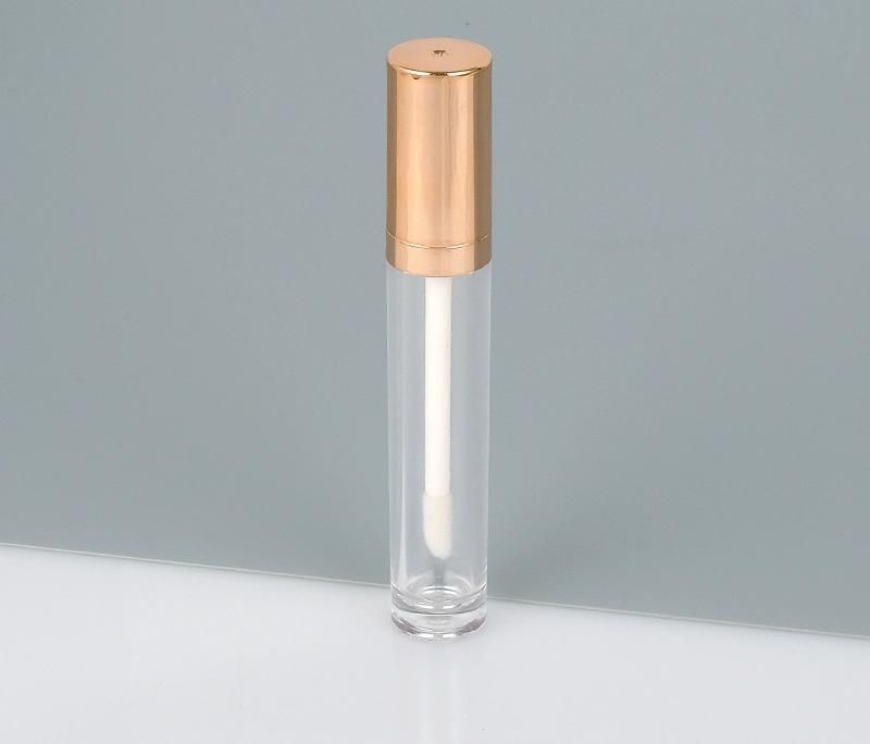 Latest Design Unique Gold Lip Gloss Wand Tubes Empty Lipgloss Tube Packaging Private Label for Makeup Packaging