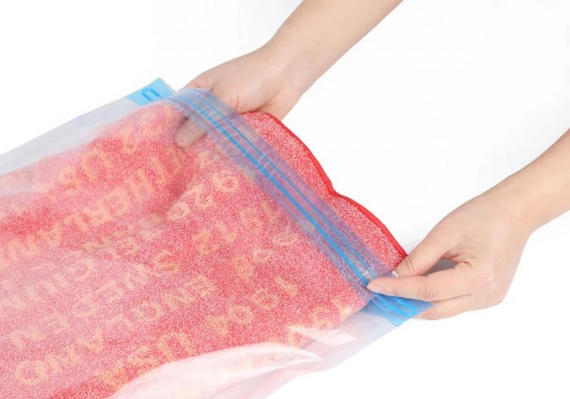 Quick Wholesales Space Saver Plastic Clothing Bag Household Bag