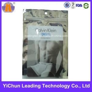 Ziplock/Zipper Plastic Garment Hanger Underwear Packaging Bags