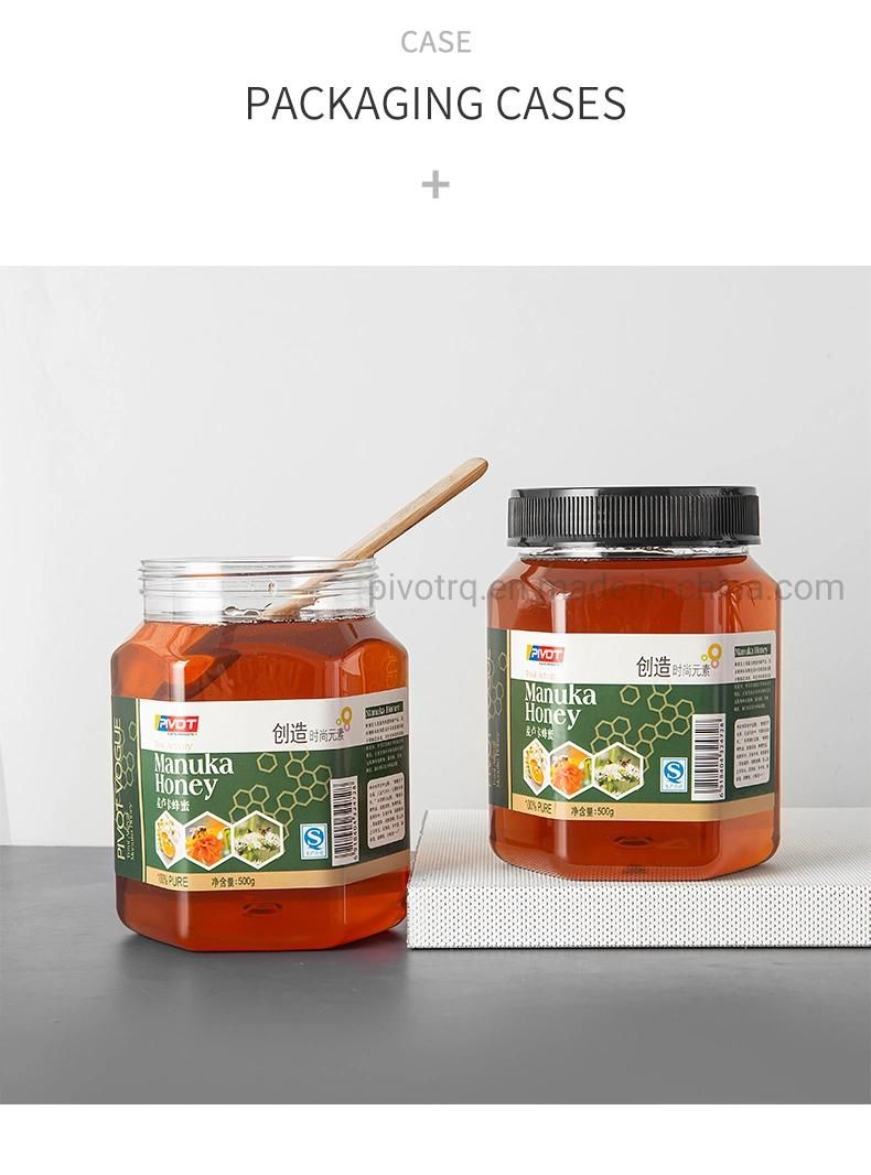 1000g Pet Clear Plastic Manuka Honey Bottle