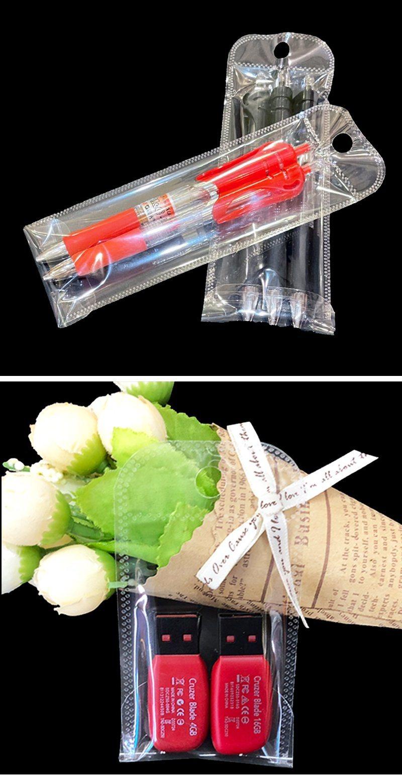 Forgift Transparent Plastic Bags Self Adhesive Seal Bag