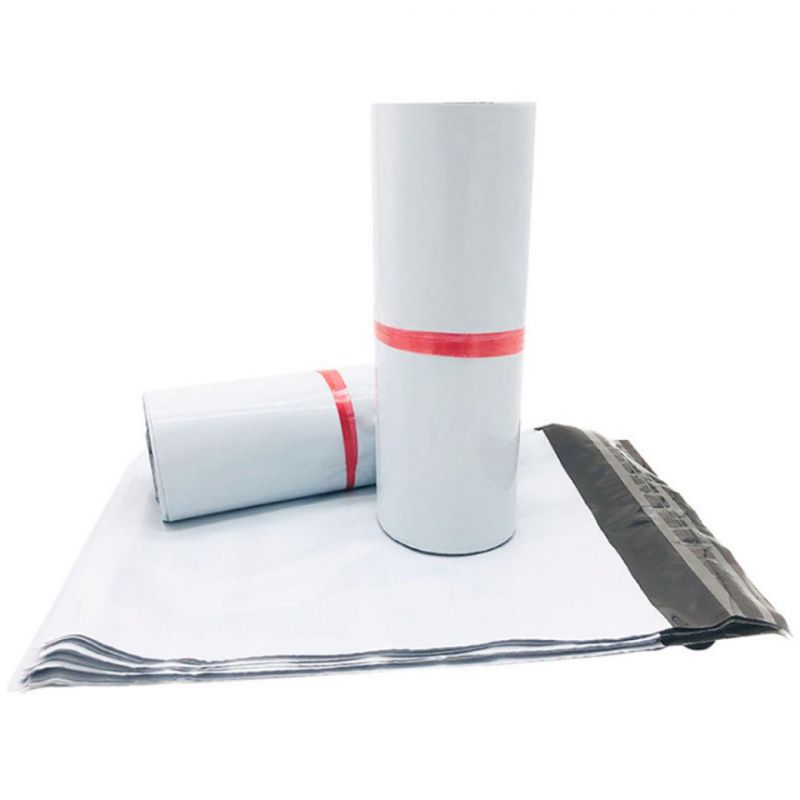 Zebra Poly Mailers Custom Print Logo White Mailing Bags