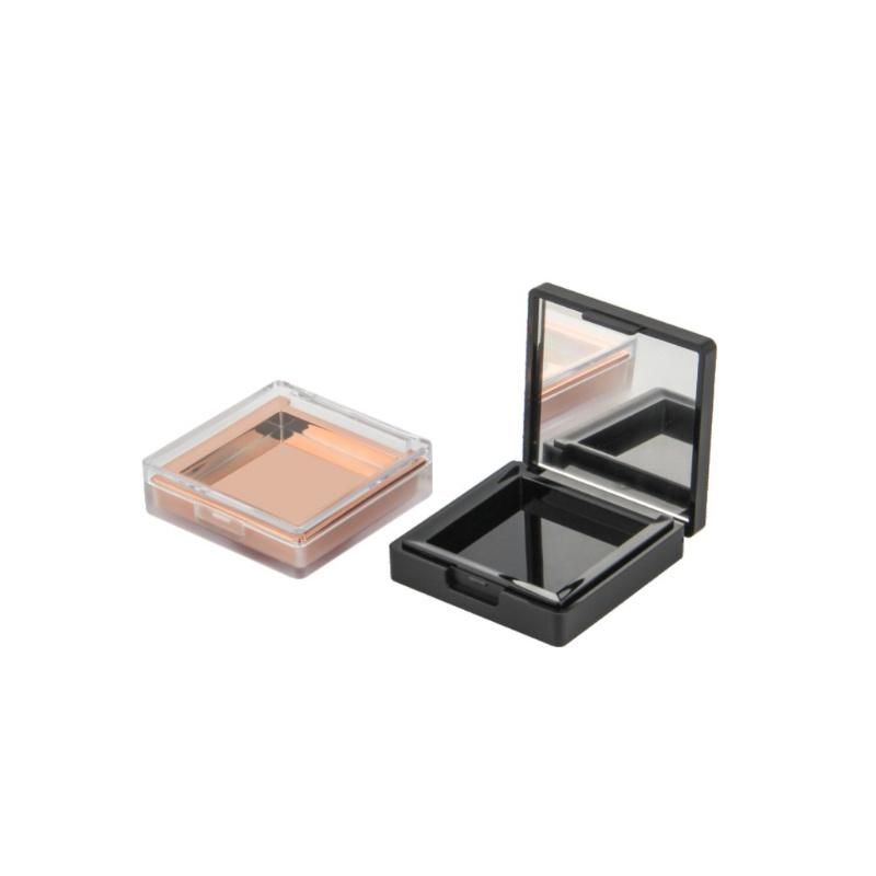 1 Color Fashionable New Design Plastic Eye Shadow Palette Empty Customized Container for Cosmetic Packaging