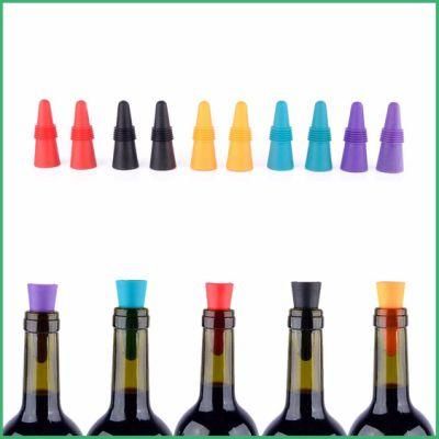 Hot-Selling Reusable Wine Cork Stopper Custom Silicone Stoppers for Wine Bottles Factory Provide High Quality Silicone Wine Bottle Stopper