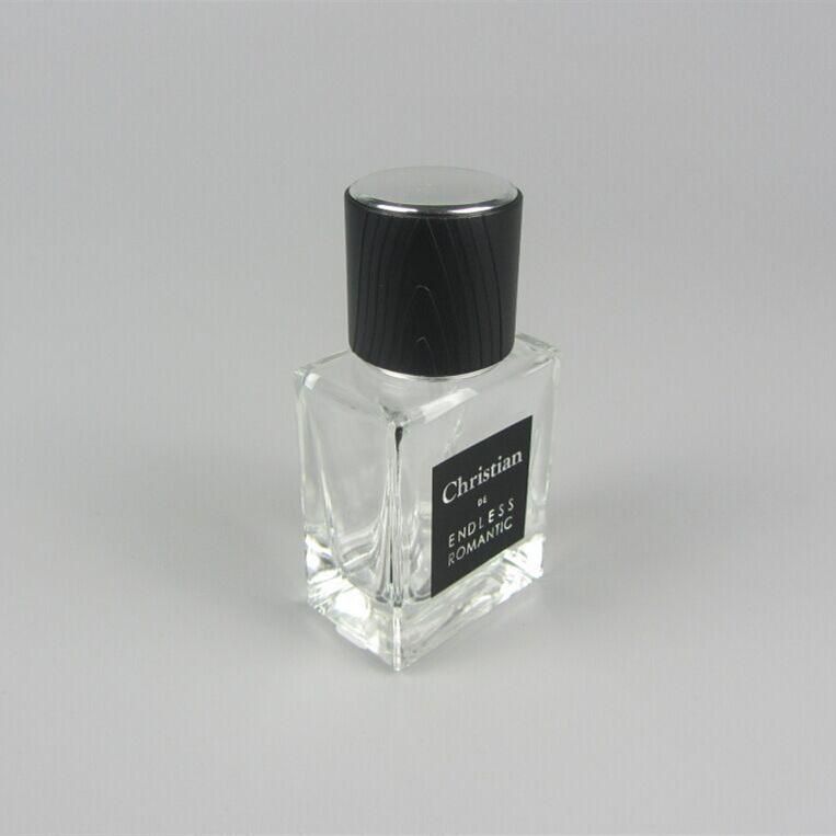 Square Bottle Glass 30ml Glass Vial Bottle