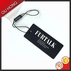 700GSM Thick Black Cardboard Swing Tag