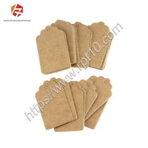 Factory Direct Sale Customizable Log Tags with Twine, Used for DIY Clothing, Clothing Bags, Sewing Accessories