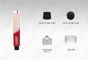 D32mm Collapsible Red Aluminum Tubes Packaging