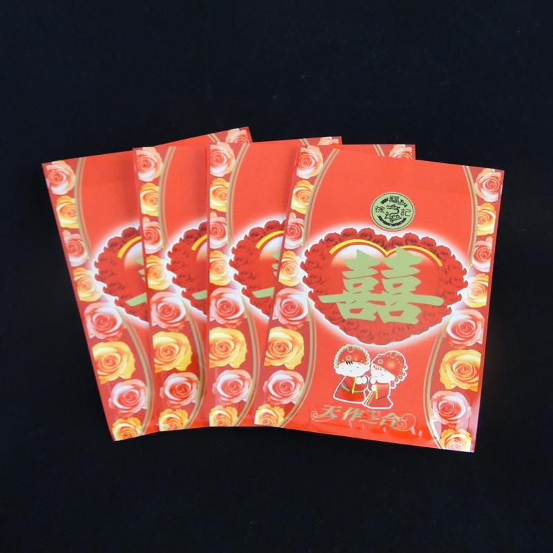 Colorful Printed Self Adhesive Seal OPP Plastic Bag with Header